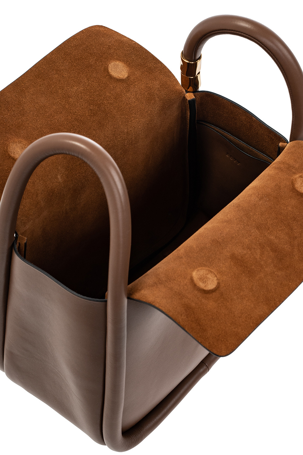 Boyy Wonton 25 Colorblocked Leather Shoulder Bag - Partridge