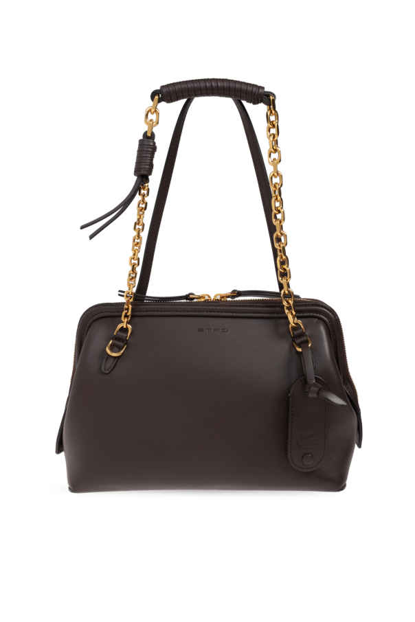 Leather handbag od Etro