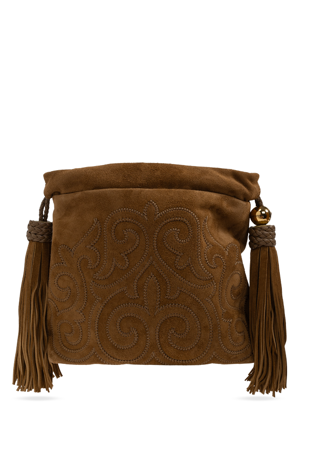 Suede bag ‘Kalispera XS’ od Etro