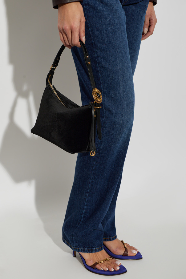Etro Saco de ombro em veludo ‘Hobo Small’