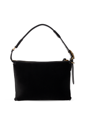 Etro Saco de ombro em veludo ‘Hobo Small’