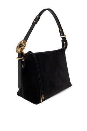 Etro Saco de ombro em veludo ‘Hobo Small’