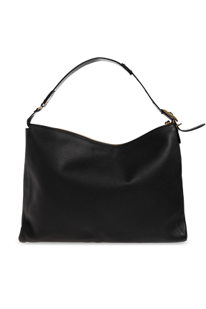 Etro Leather ‘Hobo Large’ bag with fringes