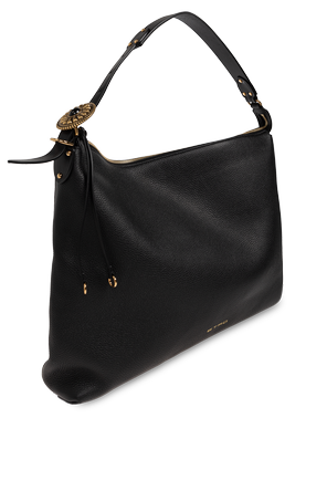 Etro Leather ‘Hobo Large’ bag with fringes