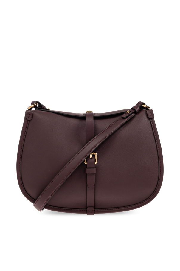 Leather shoulder bag od Etro