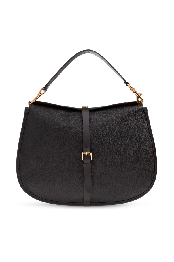 Leather shoulder bag od Etro