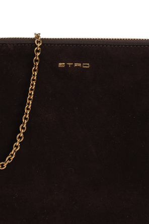 Etro Suede bag with logo