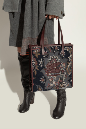 Bag in shopper style od Etro