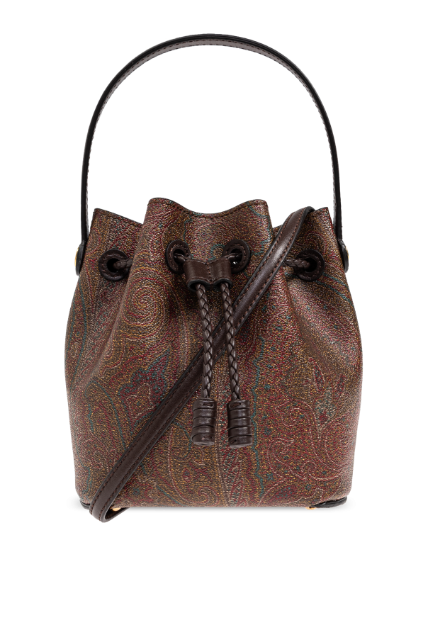 Bucket shoulder bag od Etro