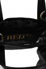 Red Sacoche valentino Transparent shoulder bag