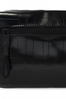 Diesel BLACK Branded belt bag