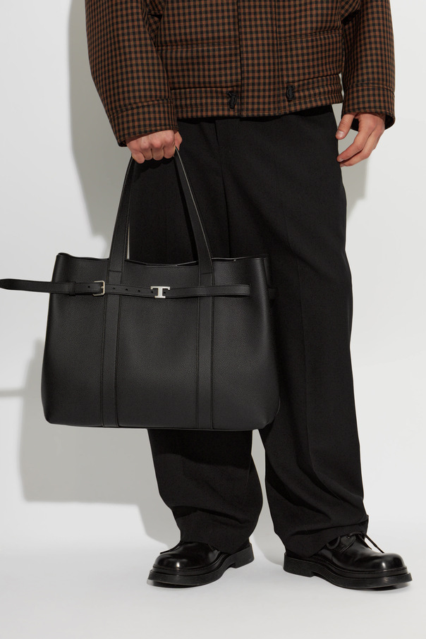 Tod’s Leder- Shopper mit Logo