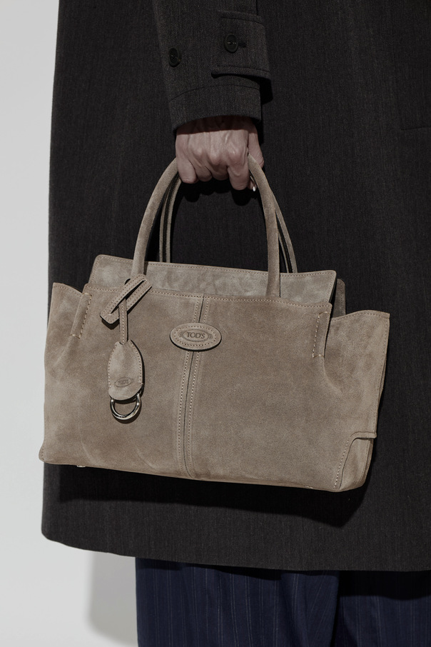 Tod’s Suede bag with ‘Small’ logo