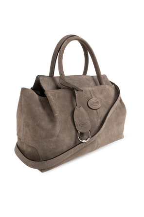 Tod’s Suede bag with ‘Small’ logo