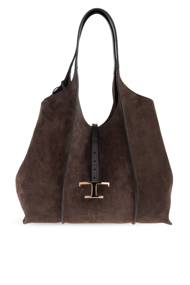Suede ‘shopper’ bag od Tod’s