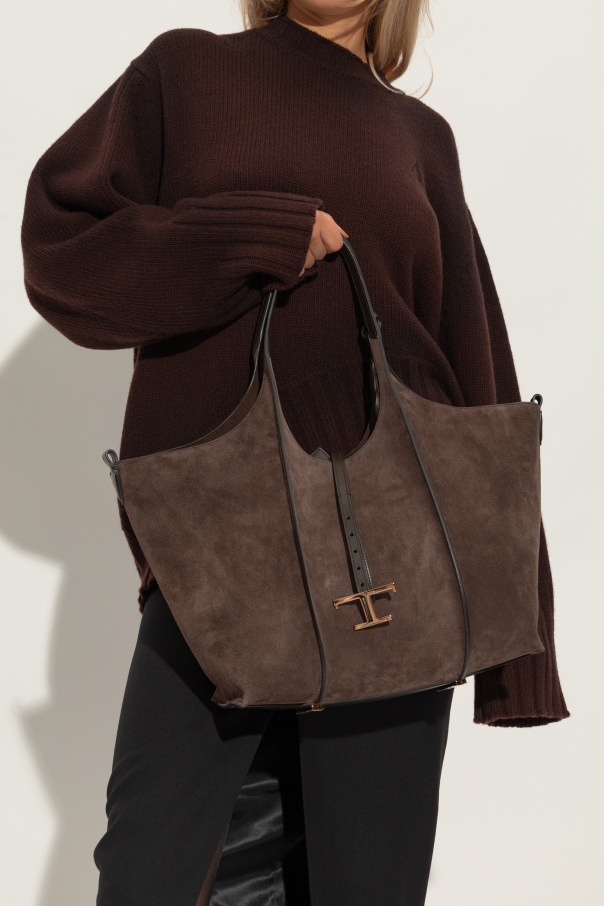 Tod’s Suede 'shopper' bag