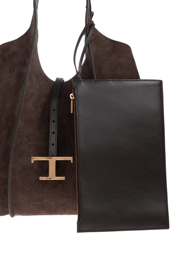 Tod’s Suede 'shopper' bag