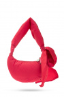 Red piq valentino ‘Knot Mini’ handbag
