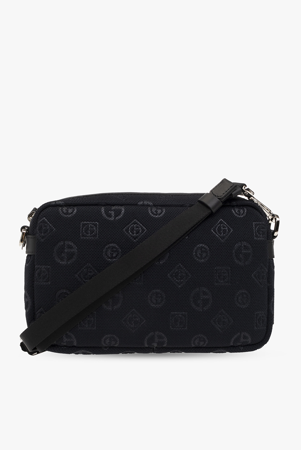 Giorgio armani bomber Shoulder bag with monogram