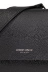 Giorgio Armani BLACK Shoulder bag with logo