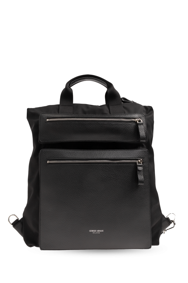 Backpack with logo od Giorgio Armani