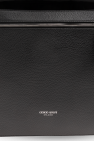 Giorgio Armani BLACK Backpack with logo
