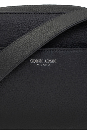Giorgio Armani Giorgio Armani striped single-breasted blazer Schwarz
