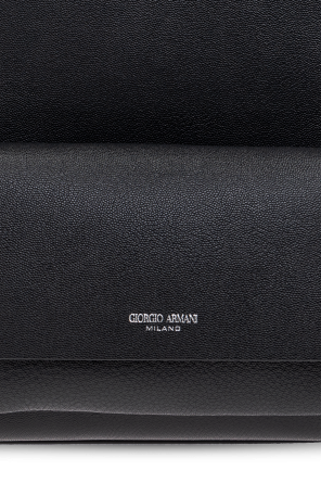 Giorgio Armani Skórzany plecak