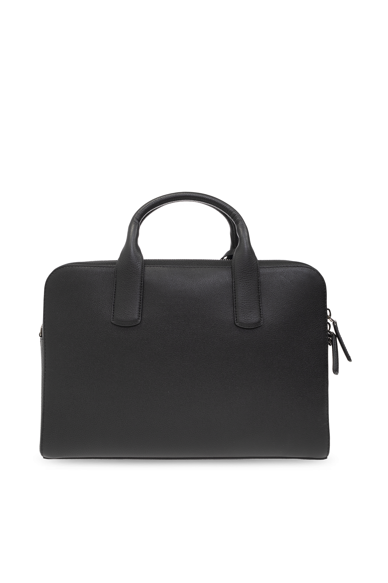 Giorgio Armani Leather briefcase