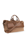 Giorgio Armani Suede duffel bag