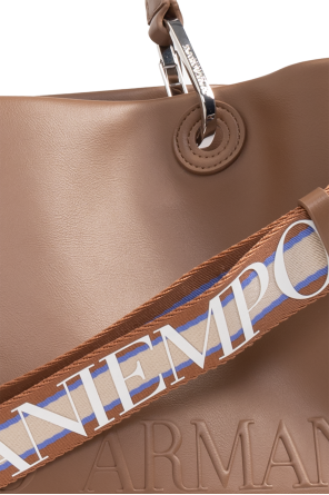 Emporio fucsia armani Shopper bag with logo