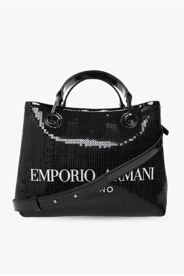 Emporio shorts Armani ‘MyEA Small’ sequinned shopper bag