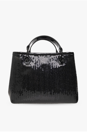 Emporio Armani ‘MyEA Small’ sequinned shopper bag