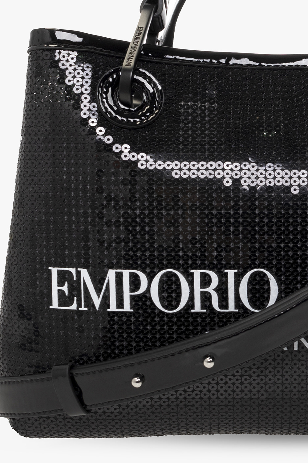 Emporio Armani Myea Black Mini Shopping Bag