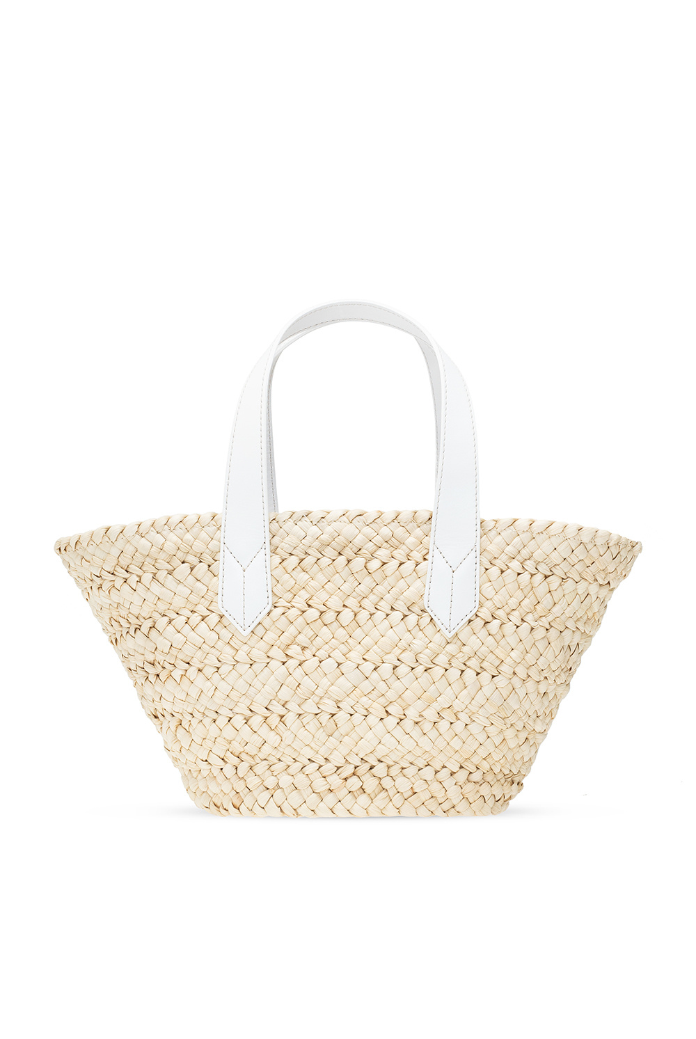 emporio armani straw bag