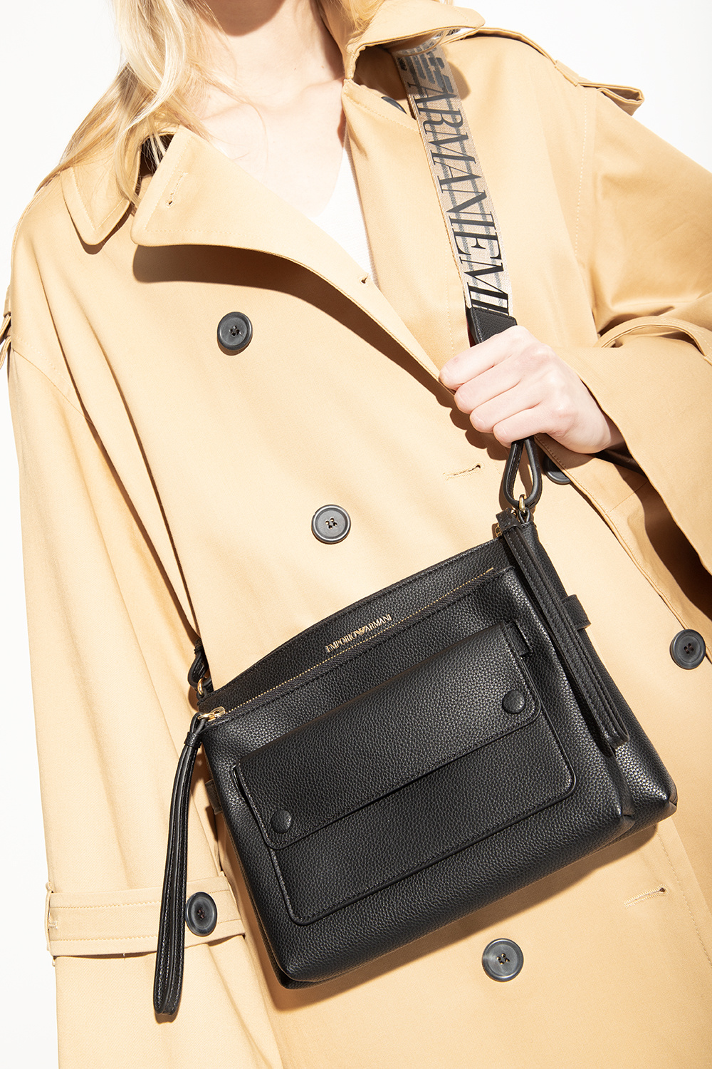 Emporio Armani Shoulder bag with detachable pouches