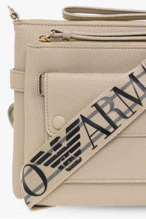 Emporio Armani Navy Shoulder bag with detachable pouches