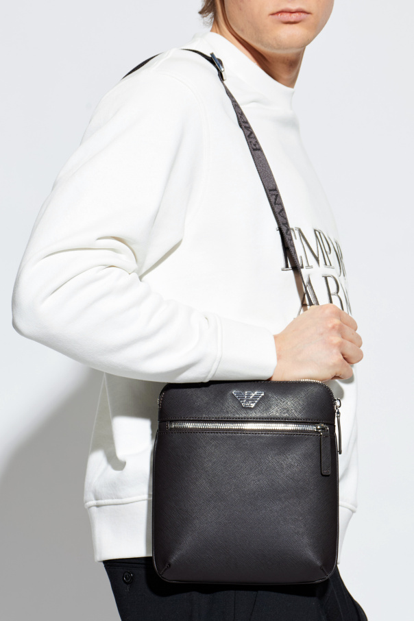 Emporio Armani Torba na ramię z aplikacją w kształcie logo