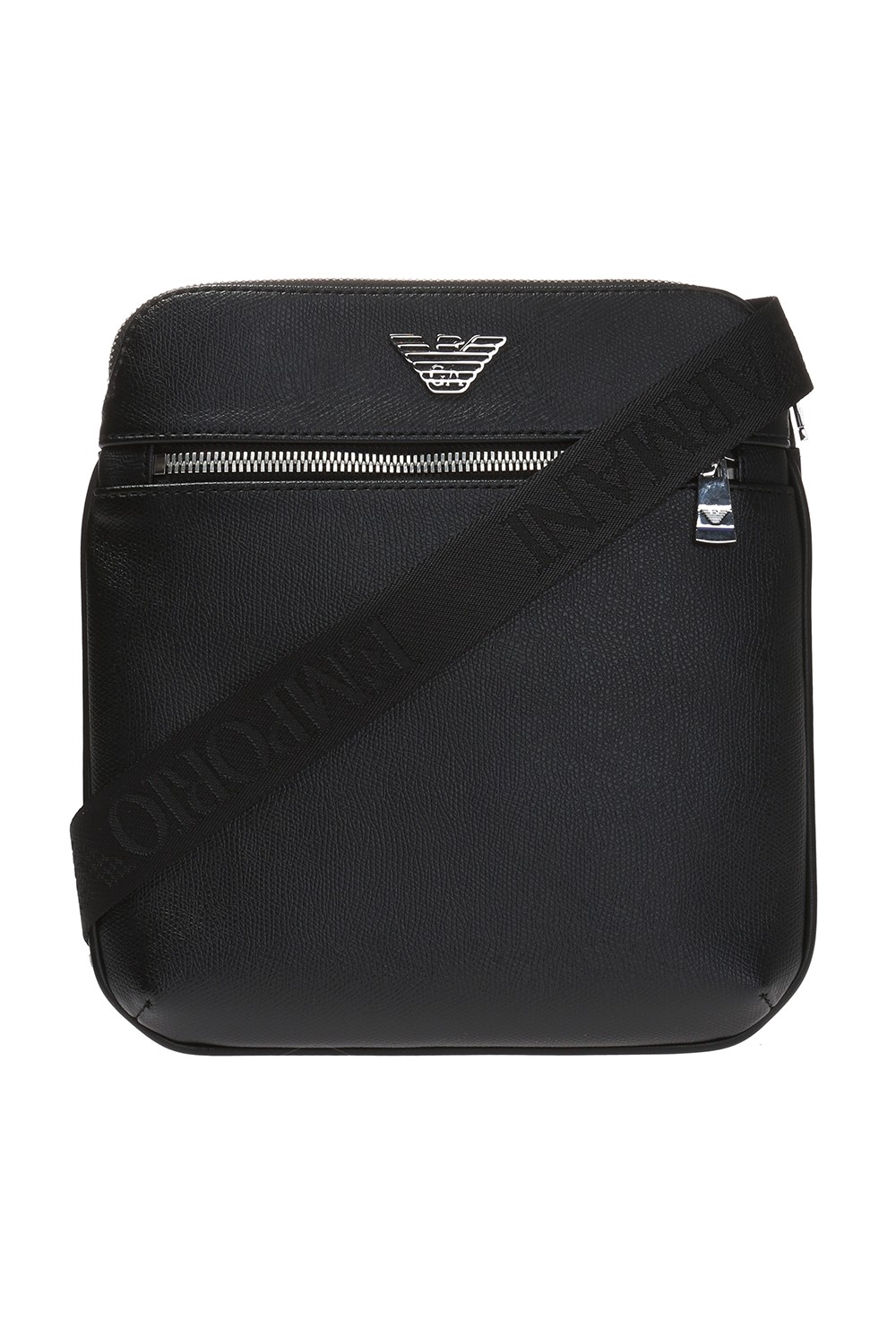 Emporio Armani Shoulder bag with metal logo