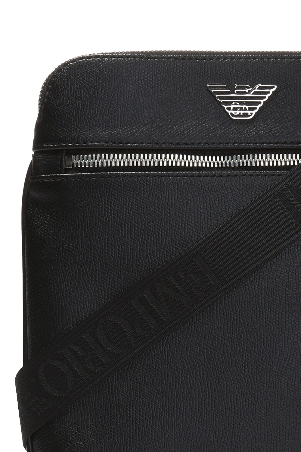 Emporio Armani Shoulder bag with metal logo