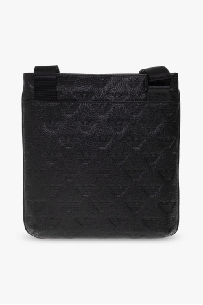 Emporio Armani textured Leather shoulder bag