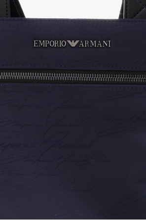 Emporio Armani Ea7 Emporio Armani Bikini mit Logo-Print Rot