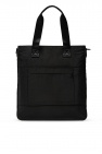 Emporio Armani BLACK Logo-patched shoulder bag