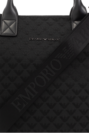 Emporio Armani Shopper bag with monogram