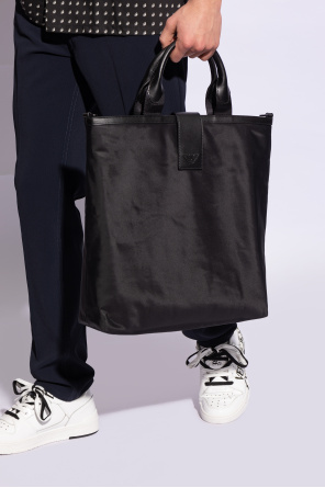 ‘sustainability’ collection shopper bag od Emporio Armani