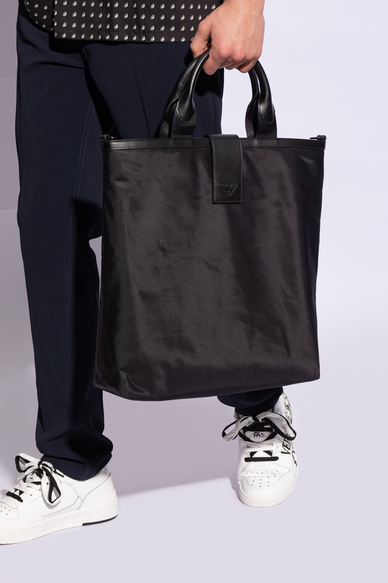 Emporio Armani The 'Sustainability' collection tote bag