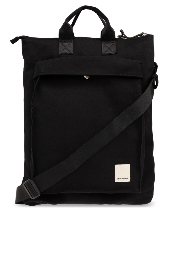 ‘Sustainable’ collection shoulder bag od Emporio Armani