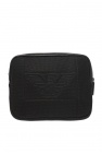 Emporio Armani BLACK Branded belt bag