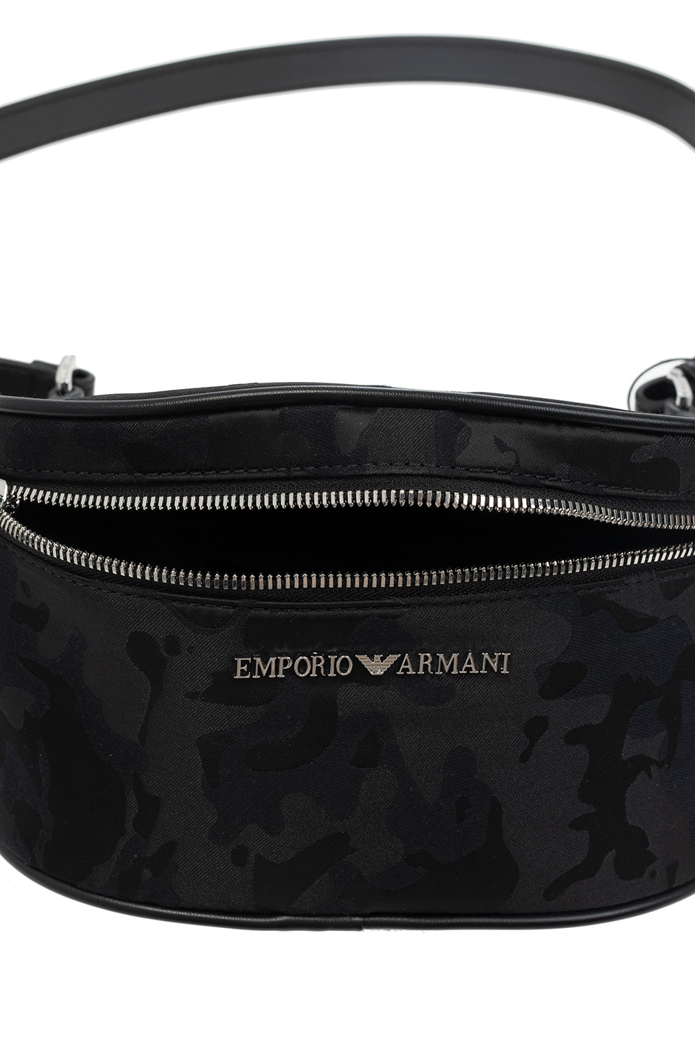 Emporio Armani Men's Belt Bag - Black - Belt Bags