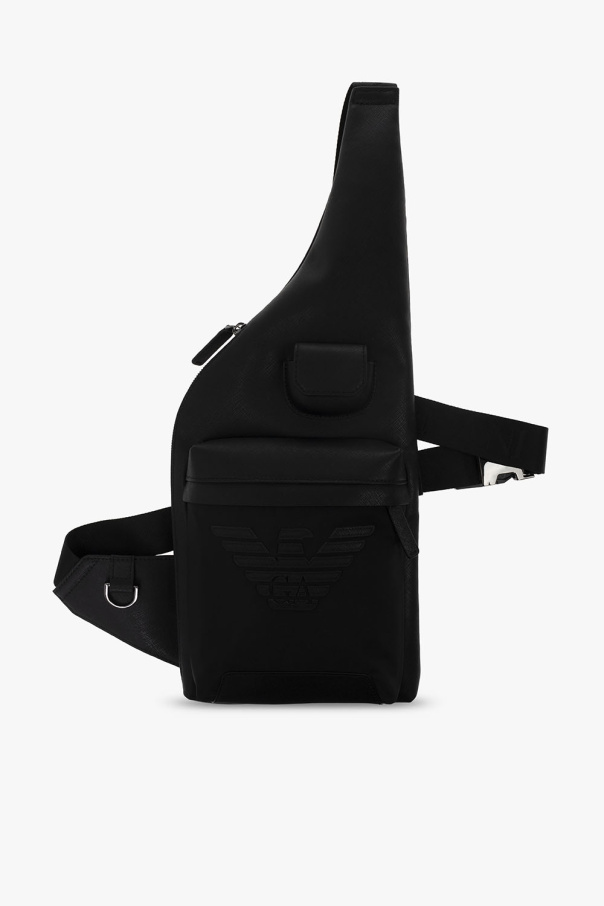 Emporio armani sfumato One-shoulder backpack from the ‘Sustainable’ collection